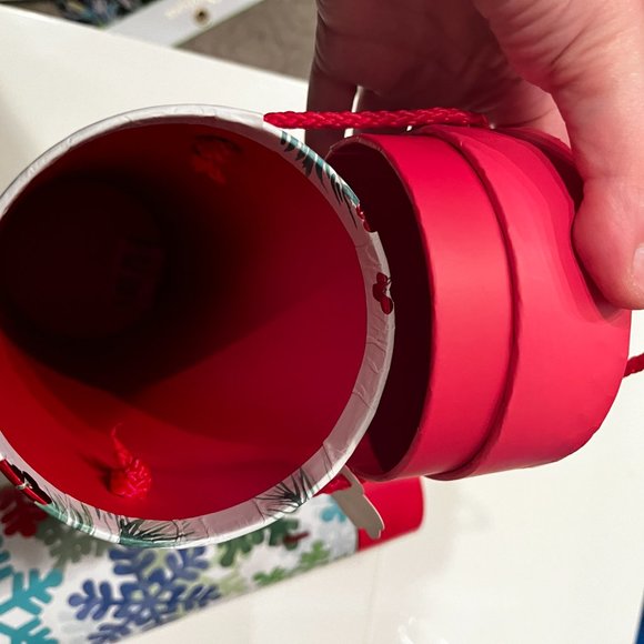 Christmas Wine Carriers / Holiday Decorative Containers Set of 2  (New) - Picture 8 of 16